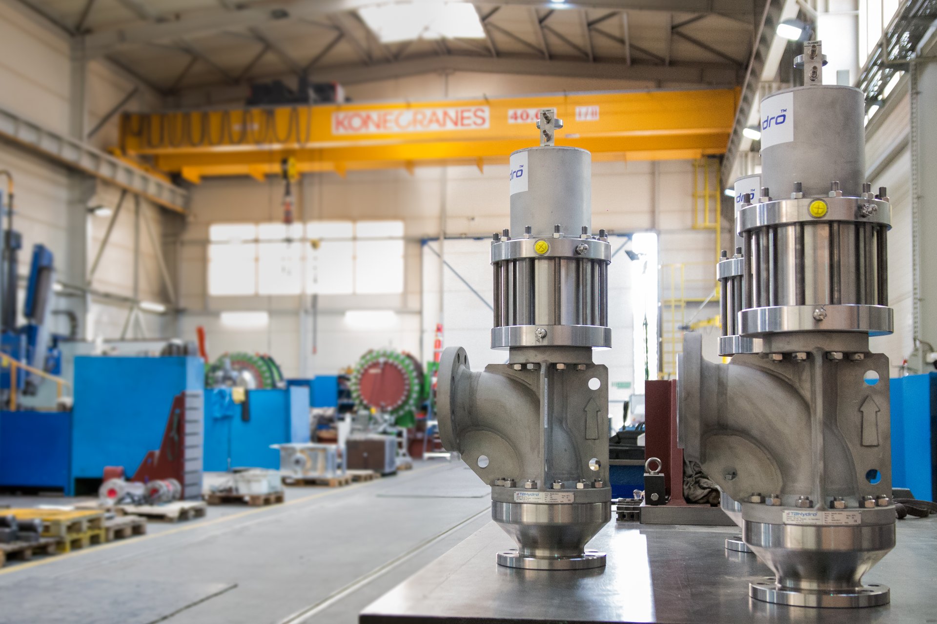 tbhydro, valves, hydropower, Needle valve typ NV,